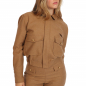 Preview: Bomberjacke aus Schurwolle in Camel/Hellbraun