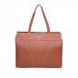 Preview: Shopper Bag with Zipper in Calf Leather