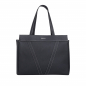 Preview: Shopper Bag with Zipper in Calf Leather