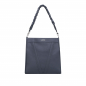 Preview: Shopper with magnetic closure made of calfskin gray