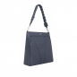 Preview: Shopper with magnetic closure made of calfskin gray