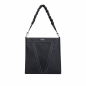 Preview: Shopper with magnetic closure made of calfskin black