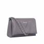 Preview: Crossbody Bag aus Kalbsleder Taupe