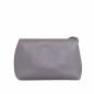 Preview: Crossbody Bag aus Kalbsleder Taupe