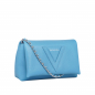 Preview: Crossbody Bag aus Kalbsleder Hellblau