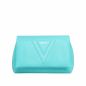 Preview: Crossbody bag made of calfskin turquoise