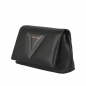 Preview: Crossbody Bag aus Kalbsleder in schwarz
