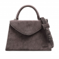 Preview: Handle Bag with shoulder strap made of suede