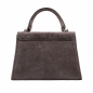 Preview: Handle Bag with shoulder strap made of suede