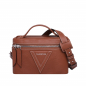 Preview: Shoulder Bag in brown Calf Leather -OPIS-