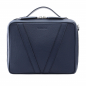 Preview: Crossbody Bag as Camera Bag made of Calfskin in darkblue