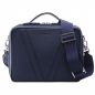 Preview: Crossbody Bag as Camera Bag made of Calfskin in darkblue