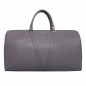 Preview: Travel bag made of calfskin taupe