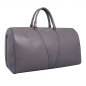 Preview: Travel bag made of calfskin taupe