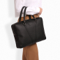 Preview: Briefcase made of calfskin black