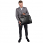 Preview: Briefcase made of calfskin black