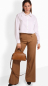 Preview: Handle bag as crossbody bag made of nappa leather Caramel