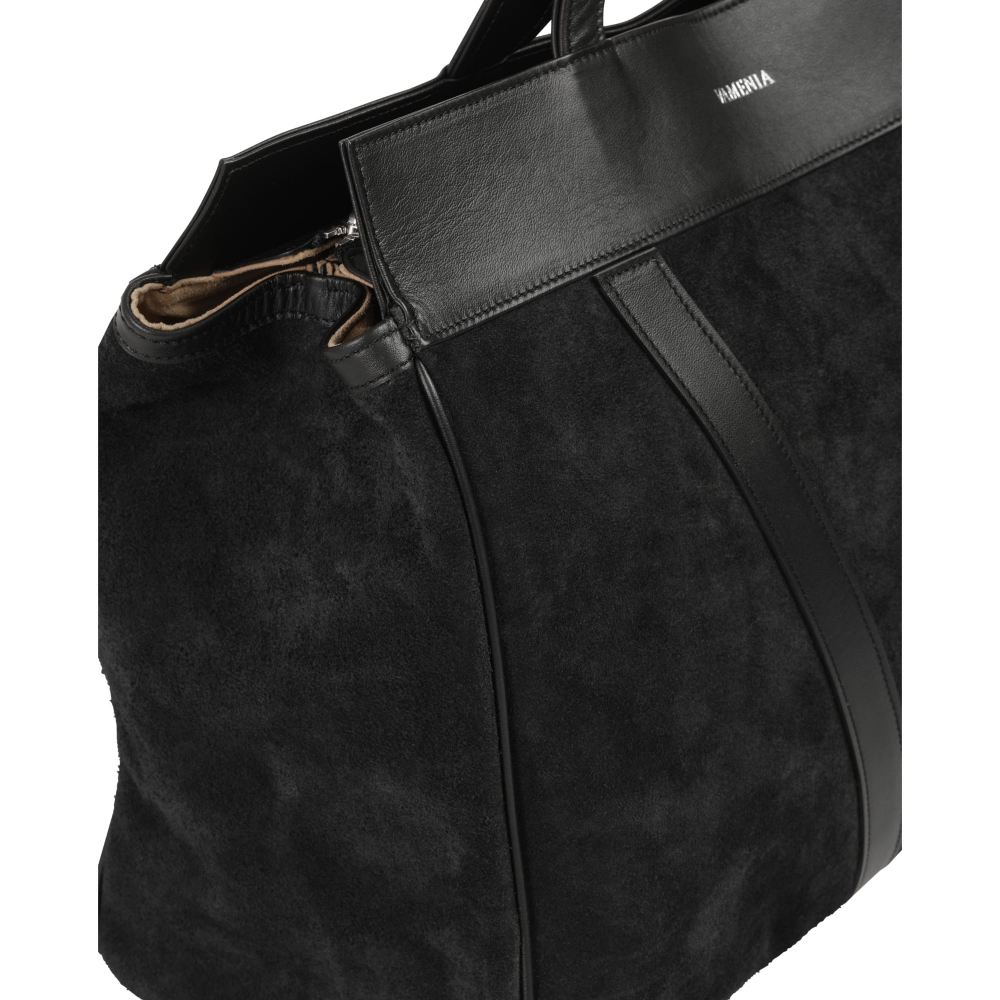 Shopper Tasche mit Reißverschluss aus Kalbsleder -CERES-