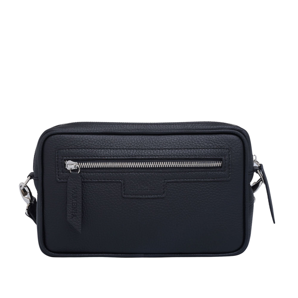 Small Shoulder Bag made of calfskin black